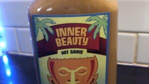 Inner Beauty Hot Sauce Label