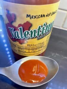 Valentina-Hot-Sauce-on-a-spoon